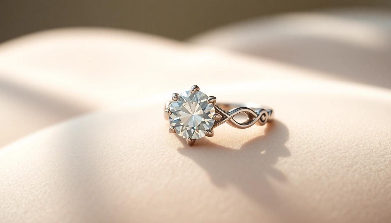 Showcasing beautiful 2 Carat Engagement Rings with intricate designs against a luxurious velvet backdrop.