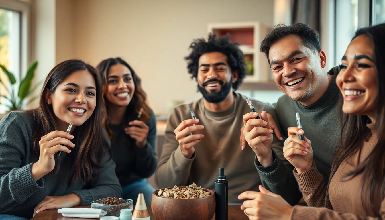 Tobacco Replacement products showcased in a vibrant setting, illustrating healthy lifestyle choices.