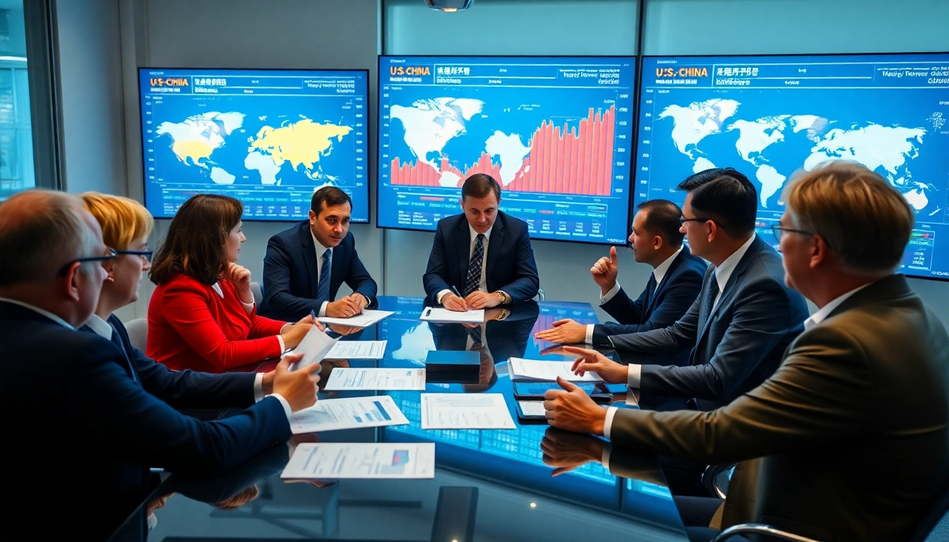 Understanding import tariffs from China through insightful trade analysis in a corporate setting.