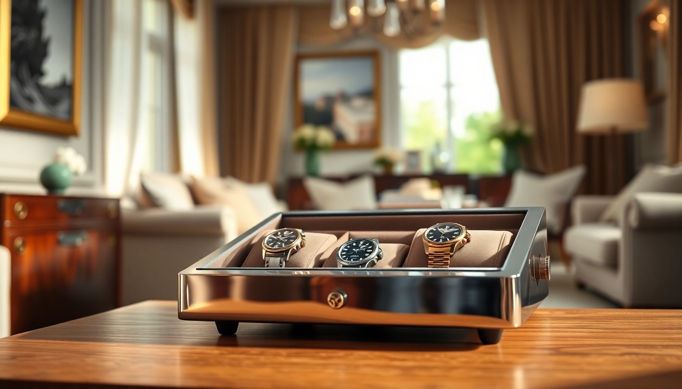 Secure a watch safe featuring premium design and elegant storage for valuable timepieces.