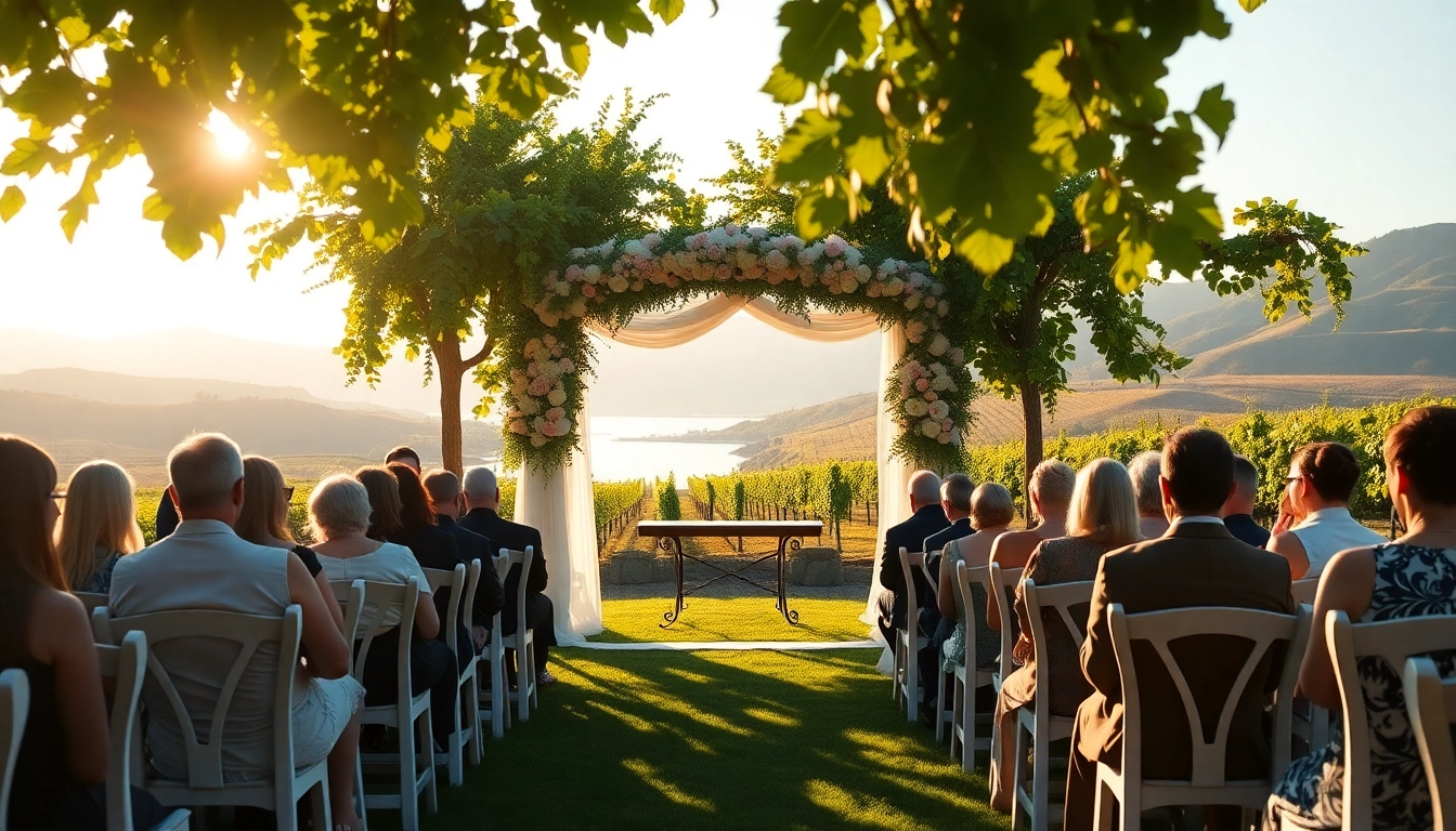 Celebrate your dream event at Clarksburg wedding venues set against a stunning vineyard backdrop.