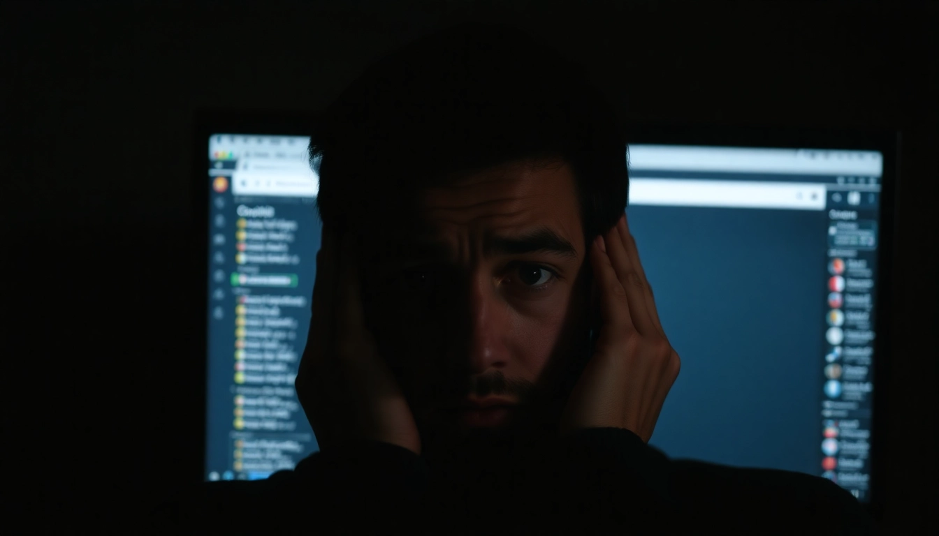 Inatogel user encountering a block screen due to security measures while accessing a website.