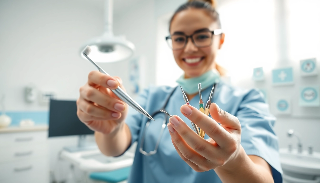 Enhance hygiene practices by observing a dental hygienist's techniques in a clinic.