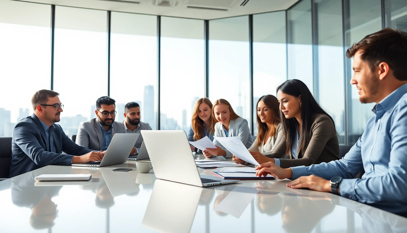 Analyze competitive intelligence strategies during a professional business meeting in a modern setting.