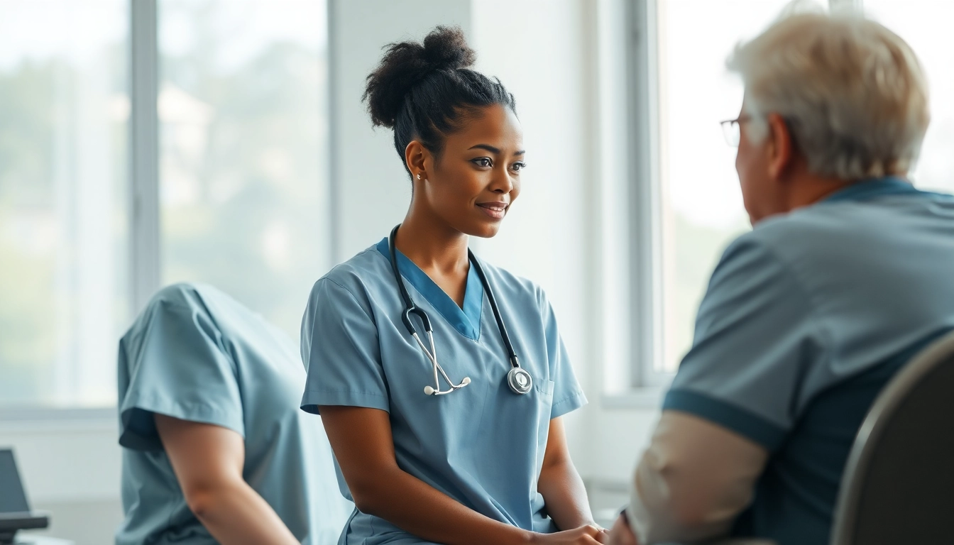 Supportive atmosphere for nurses in the VDAP Program in Alabama, showcasing compassion and counseling.