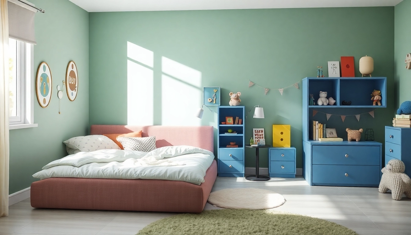 Materassi per bambini di design colorato e confortevole, per un sonno sereno e divertente.