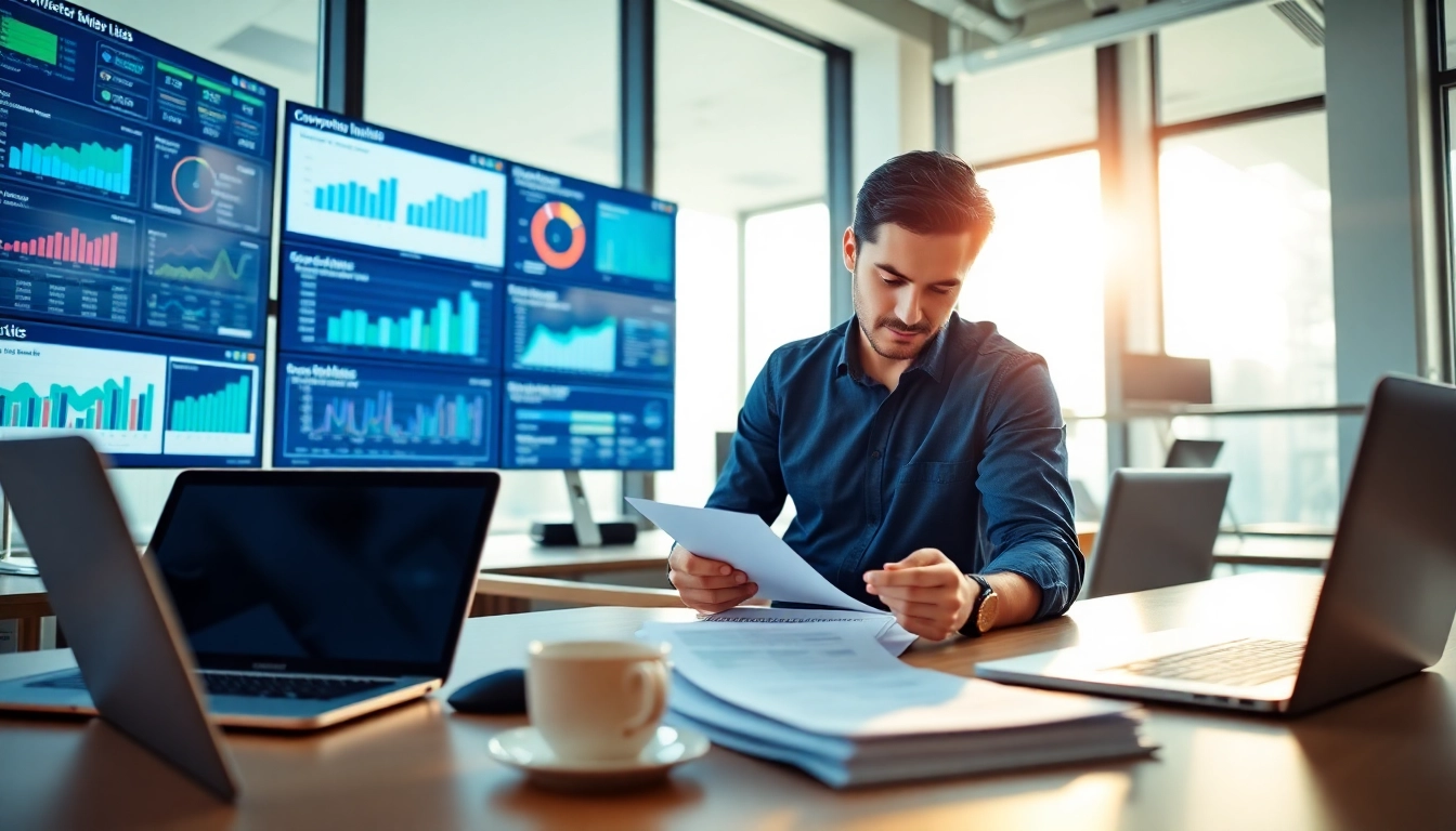Professional analysis identifying ways to find competitor customer list in a modern office environment.