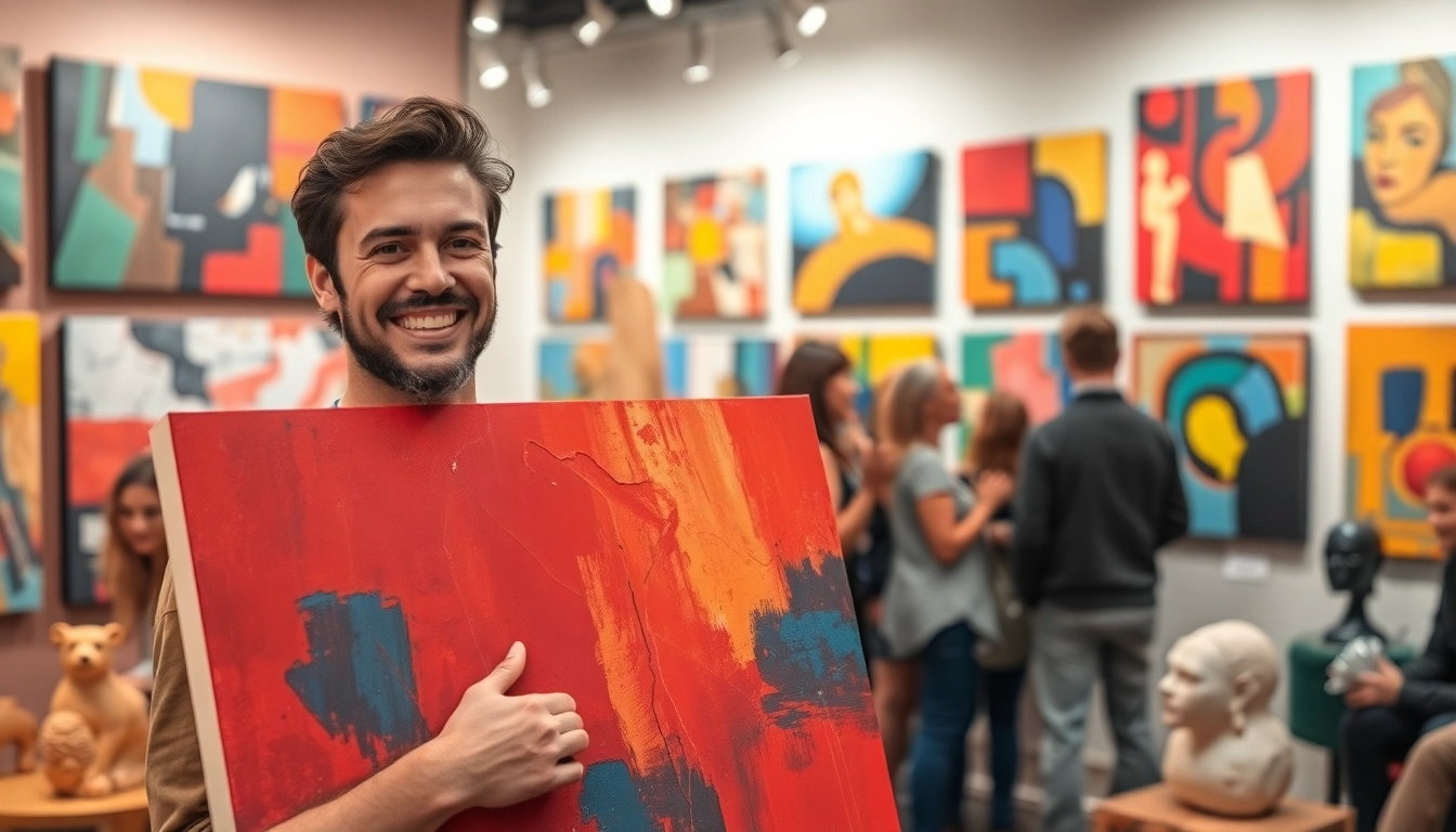 Local artists Calgary exhibiting their art in a welcoming gallery atmosphere.