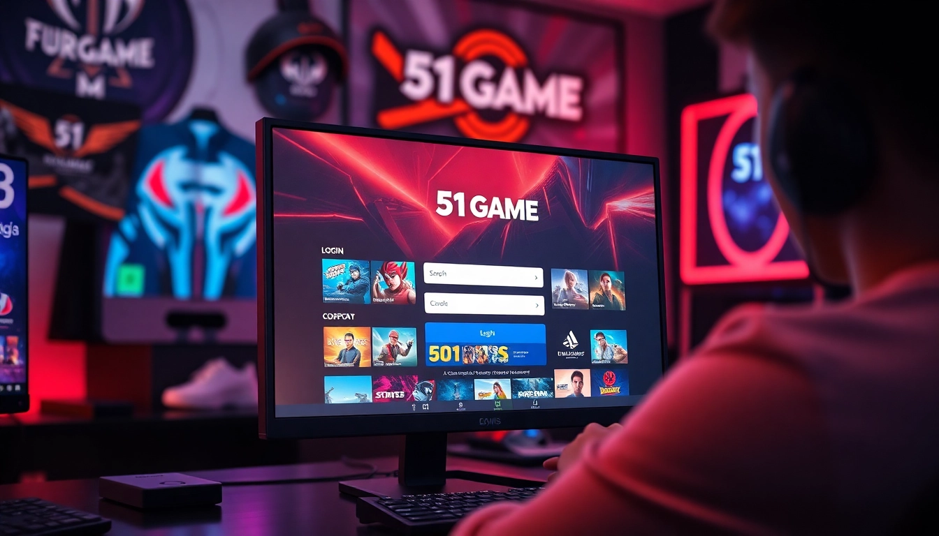 Access your 51 game login for an immersive e-sports experience with colorful graphics and an inviting atmosphere.